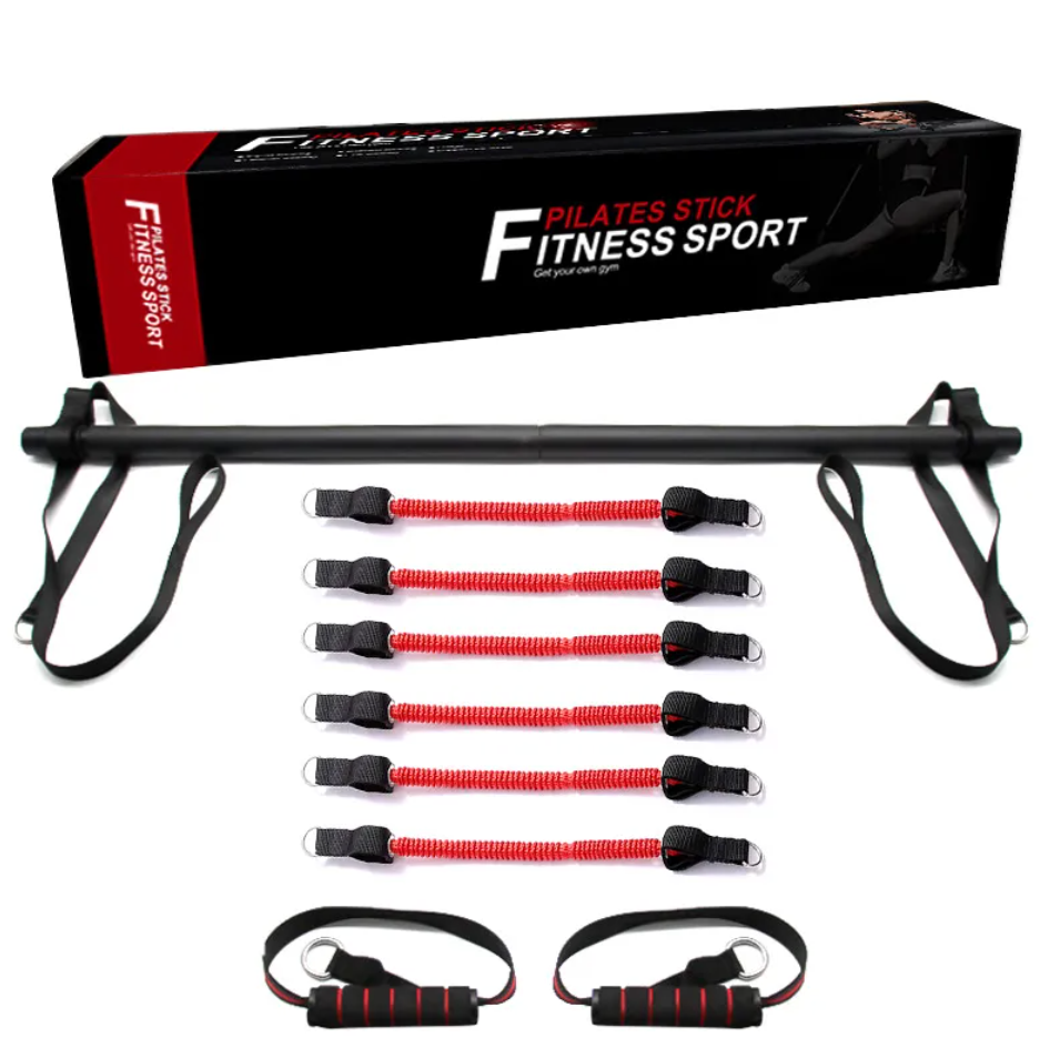 Kit de Barra de Pilates con Banda de Resistencia