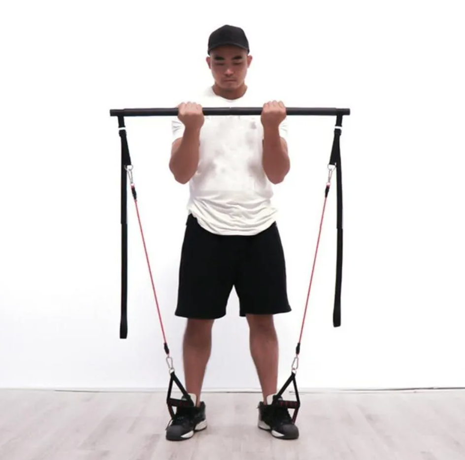 Kit de Barra de Pilates con Banda de Resistencia
